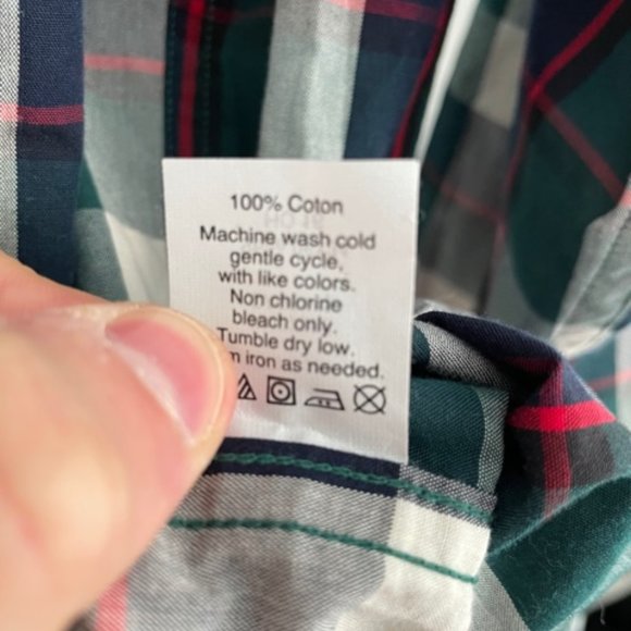 J Crew Plaid Button Down NWT - Picture 4 of 5